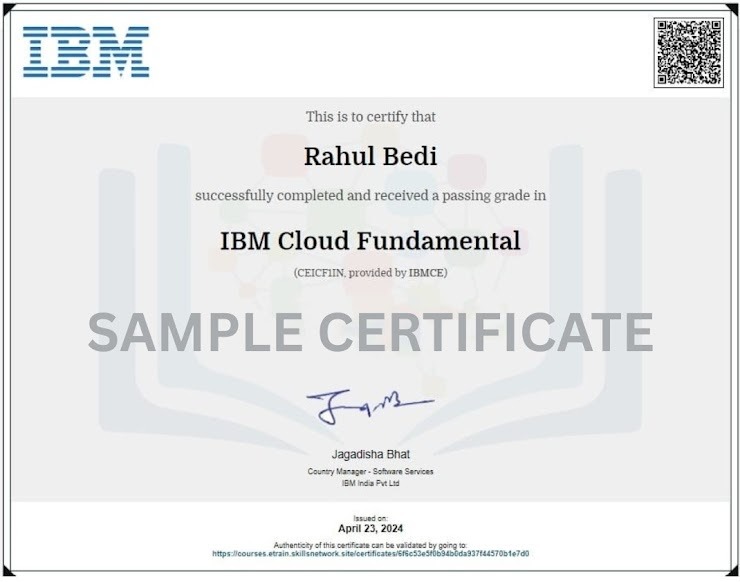 IBM Cloud Fundamental